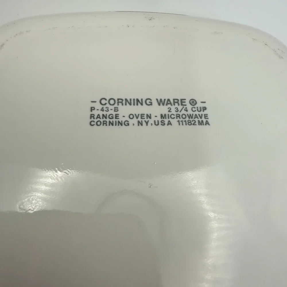 Vintage Corning Ware Spice of Life Mini Casserole Dish P-43-B No Lid 2 3/4 cup
